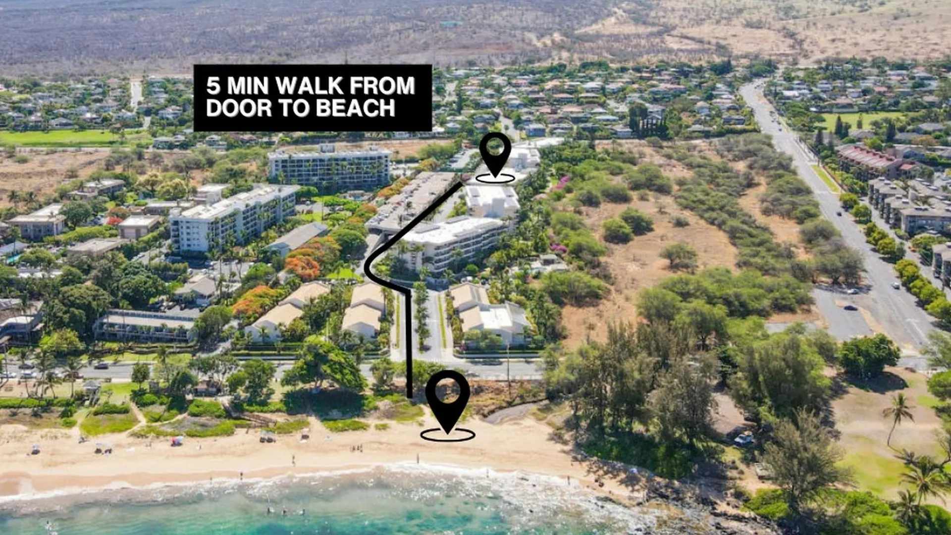 Renovated Condo - 3 Min Walk To Toes In The Sand! Wailea  Aparthotel Wailea (Maui)